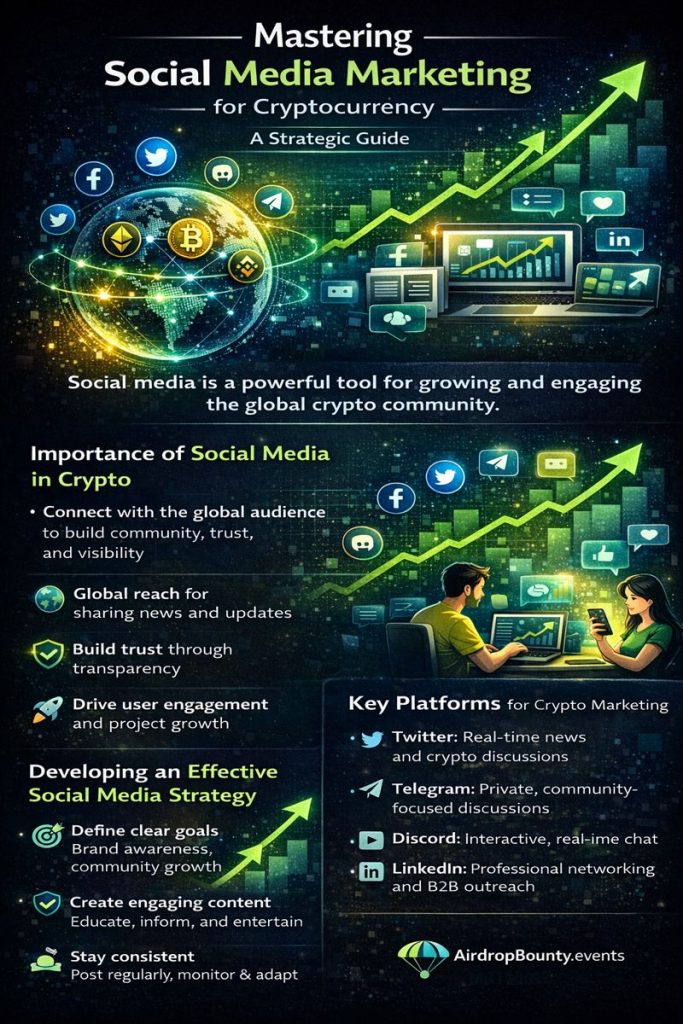 crypto social media marketing